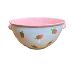 Ridgewood Strawberry Print Bowl