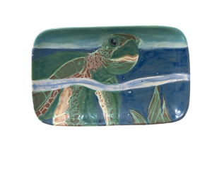 Ridgewood Swimming Turtle Plate