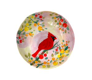 Ridgewood Cardinal Plate