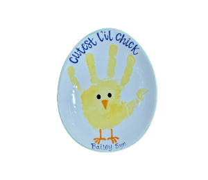 Ridgewood Little Chick Egg Plate