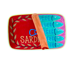 Ridgewood Sardines Dinner Plate