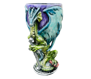 Ridgewood Antique Dragon Goblet