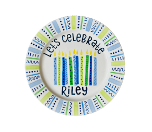 Ridgewood Let's Celebrate Plate